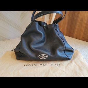 Black Coach Leather handbag